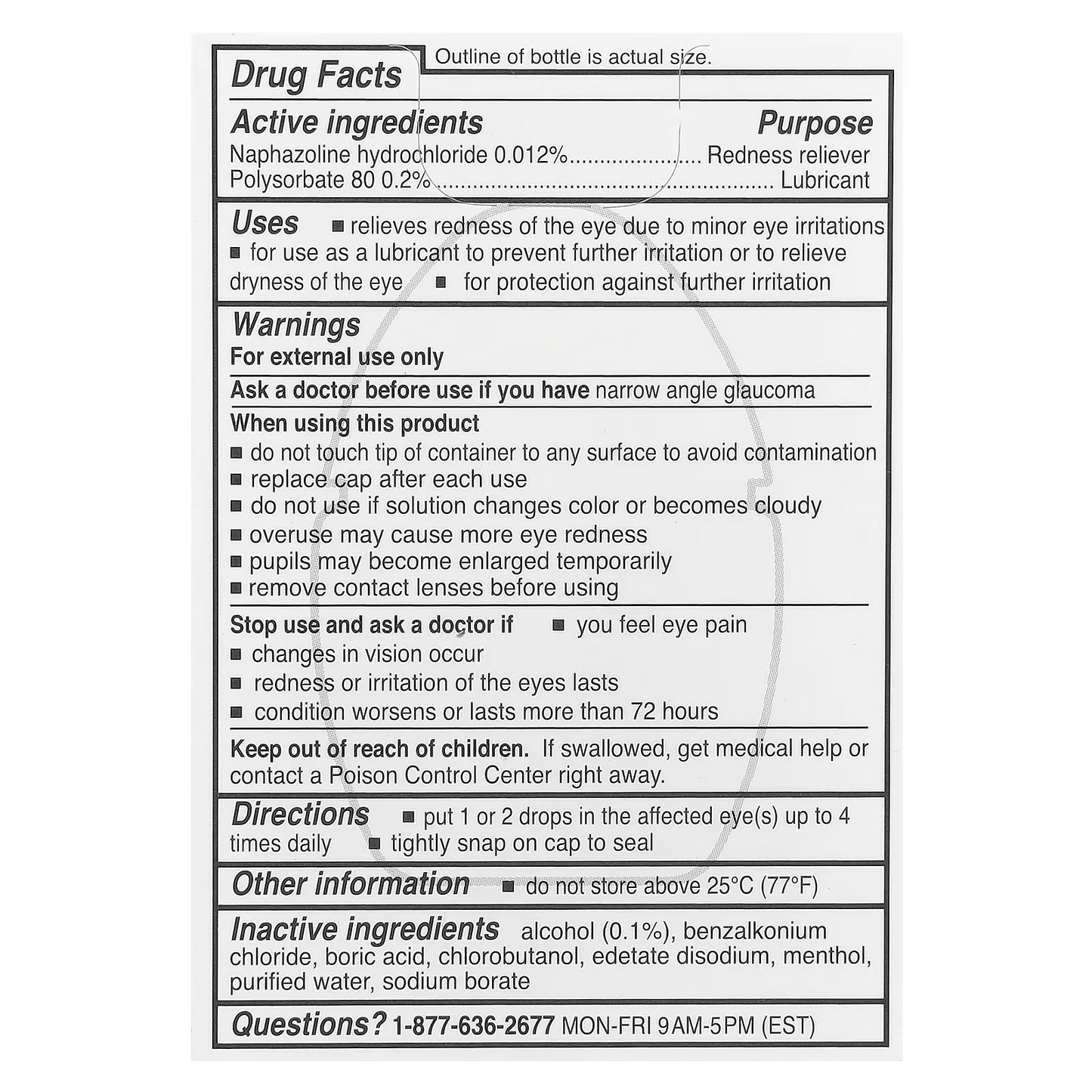 Ingrediënten en gebruiksaanwijzing Rohto Cool Relief oogdruppels tegen geïrriteerde ogen