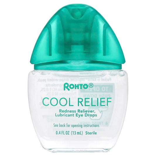 Rohto Cool Relief – verkoelende oogdruppels tegen rode ogen, 15 ml flesje